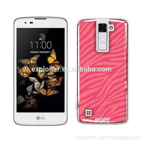Ultra-thin soft plastic epoxy resin make phone case for LG K8 back case
